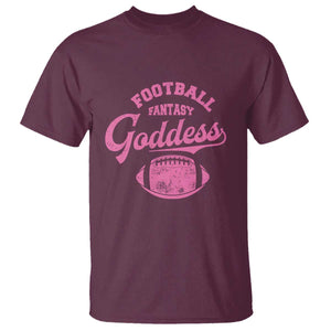Fantasy Football Goddess T Shirt Sports Party Gifts TS10 Maroon Print Your Wear