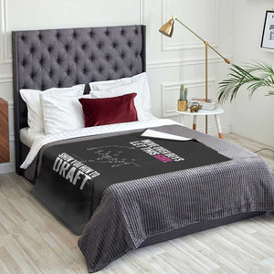 Girls Fantasy Football Throw Blanket Move Over Boys Draft Party Commish FFL TS10 Print Your Wear