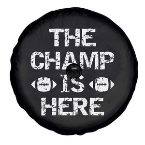 Funny Fantasy Football Champion Spare Tire Cover Champ Draft Party Commish FFL TS10 Print Your Wear