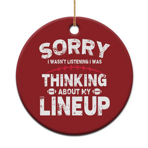 Funny Fantasy Football Player Christmas Ornament Commissioner Draft Party TS10 Print Your Wear