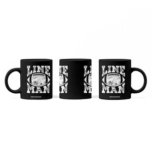 Football Linemen Coffee Mug Vintage Offensive Lineman TS10 Print Your Wear