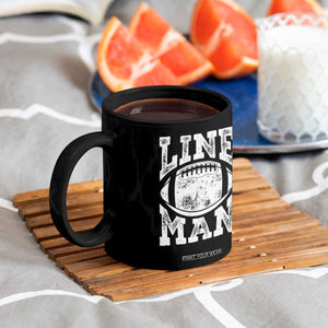Football Linemen Coffee Mug Vintage Offensive Lineman TS10 Print Your Wear