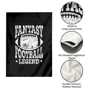 Fantasy Football Legend Garden Flag Funny Gameday Dad TS10 Print Your Wear