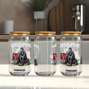 Funny Waiting On Parts Mechanic Skeleton Auto Repair Life Glass Can TS10 Print Your Wear