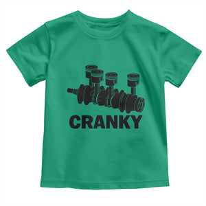 Cranky Car Engine Crankshaft Cars Lover Toddler T Shirt Mechanics Father Day TS10 Irish Green Print Your Wear