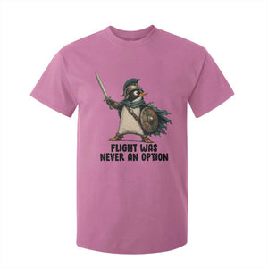 Flight Was Never An Option Funny Penguin T Shirt For Kid Sarcastic Dark Humor Animal TS10 Azalea Print Your Wear