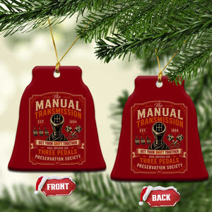 Car Guy Ceramic Ornament The Manual Transmission Preservation Society TS10 Print Your Wear