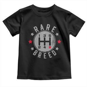 Rare Breed Manual Transmission Stick Shift Driver Toddler T Shirt Vintage Distressed Graphic