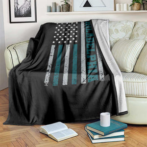 Philadelphia Throw Blanket Retro American Flag Philly Fan TS10 Print Your Wear