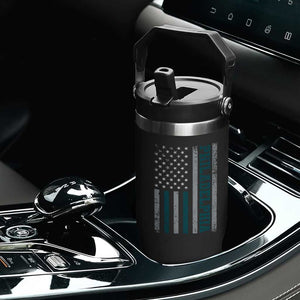 PFE Game Day Flip Straw Tumbler Retro American Flag Philly Lover TS10 Print Your Wear