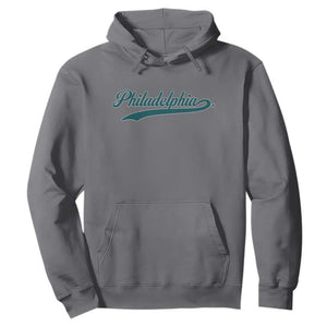 Philadelphia Hoodie Mascot Vintage Sports Name TS10 Charcoal Print Your Wear