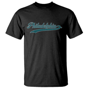 Philadelphia T Shirt Mascot Vintage Sports Name TS10 Black Print Your Wear