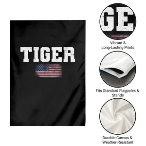 Classic Tiger Garden Flag Retro Varsity Vintage Sports Team Name USA Flag TS10 Print Your Wear