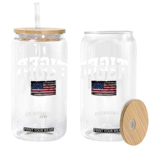 Classic Tiger Glass Can Retro Varsity Vintage Sports Team Name USA Flag TS10 Print Your Wear