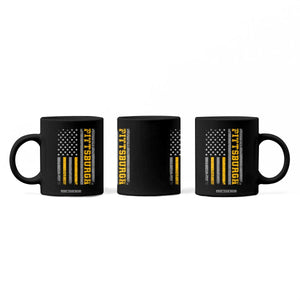PFS Game Day Coffee Mug Retro Vintage USA Flag Patriotic American TS10 Print Your Wear