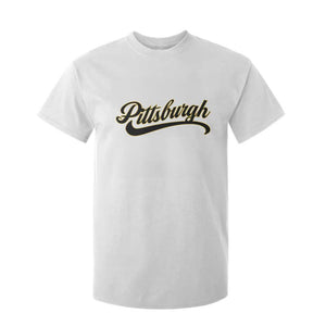 Pittsburgh T Shirt For Kid Classic Retro Vintage Pennsylvania PA TS10 White Print Your Wear