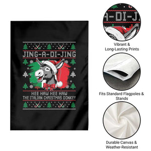 Italian Christmas Donkey Garden Flag Jing a Di Jing Dominick the Ugly Christmas TS10 Print Your Wear