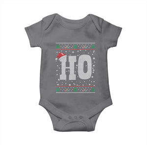 Where's My Ho At Matching Ugly Christmas Baby Onesie Ho Funny Couples TS10 Charcoal Print Your Wear