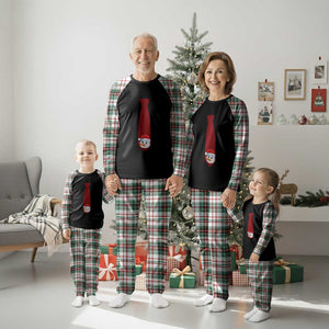 Funny Plaid Pajama Set Tie With Snowman For Family Matching Ugly Gift TS10 Christmas Plaid Print Your Wear