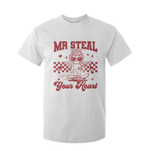 Mr Steal Your Heart T Shirt For Kid Cute Cupid Youth Boys Baby Boy Valentine Toddler TS10 White Print Your Wear