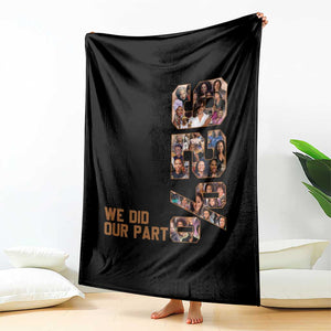 92 Percent Black Woman Power Throw Blanket 92 Percent Melanin Girls TS10 Print Your Wear