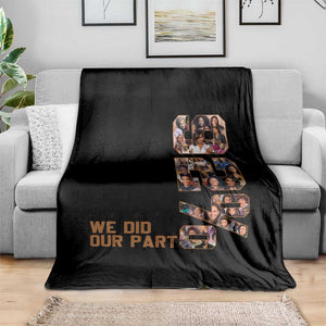 92 Percent Black Woman Power Throw Blanket 92 Percent Melanin Girls TS10 Print Your Wear