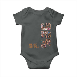 92 Percent Black Woman Power Baby Onesie 92 Percent Melanin Girls TS10 Dark Heather Print Your Wear