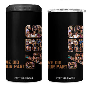 92 Percent Black Woman Power 4 in 1 Can Cooler Tumbler 92 Percent Melanin Girls TS10 One Size: 16 oz Black Print Your Wear
