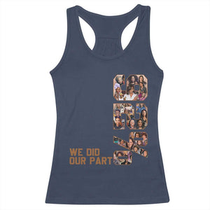 92 Percent Black Woman Power Racerback Tank Top 92 Percent Melanin Girls TS10 Navy Print Your Wear