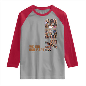 92 Percent Black Woman Power Raglan Shirt 92 Percent Melanin Girls TS10 Sport Gray Red Print Your Wear
