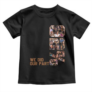 92 Percent Black Woman Power Toddler T Shirt 92 Percent Melanin Girls TS10 Black Print Your Wear