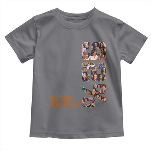 92 Percent Black Woman Power Toddler T Shirt 92 Percent Melanin Girls TS10 Charcoal Print Your Wear