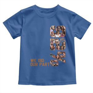 92 Percent Black Woman Power Toddler T Shirt 92 Percent Melanin Girls TS10 Royal Blue Print Your Wear