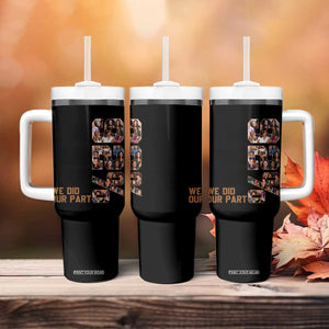92 Percent Black Woman Power Tumbler With Handle 92 Percent Melanin Girls TS10 Print Your Wear