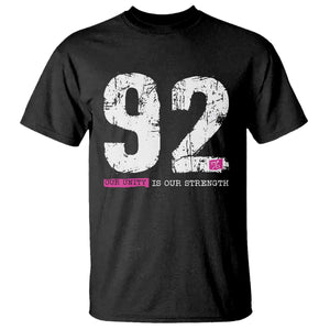 The 92% Black Women Power T Shirt Black History Month TS10 Black Print Your Wear