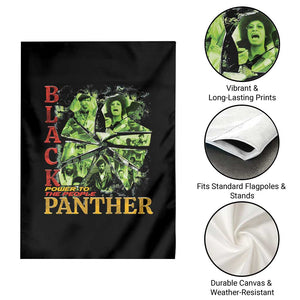 Vintage Black Panther Party Garden Flag Newton Seale Shakur Black History Month Juneteenth TS10 Print Your Wear