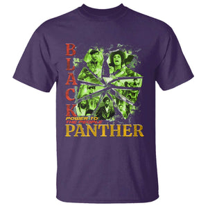 Vintage Black Panther Party T Shirt Newton Seale Shakur Black History Month Juneteenth TS10 Purple Print Your Wear