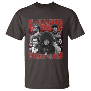 Black Panther Party T Shirt Black History Month TS10 Dark Chocolate Print Your Wear
