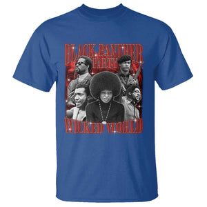 Black Panther Party T Shirt Black History Month TS10 Royal Blue Print Your Wear