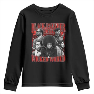 Black Panther Party Youth Sweatshirt Black History Month TS10 Black Print Your Wear
