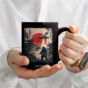 Samurai Bigfoot Coffee Mug Funny Japanese Retro Vintage Sasquatch Graphic Ukiyo-e Art TS10 Print Your Wear