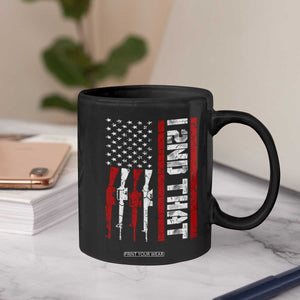 Vintage USA Flag 2nd Amendment Coffee Mug Pro Gun Lovers TS10 Print Your Wear