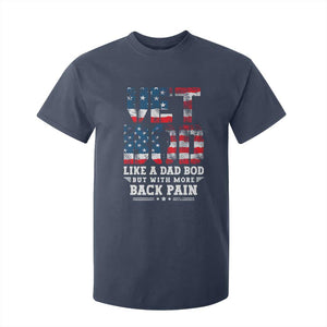 Vet Bod T Shirt For Kid Funny Military Veteran Dad Bod American Flag TS10 Navy Print Your Wear