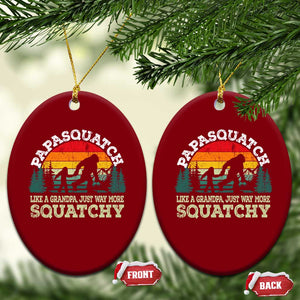 Grandpa Bigfoot Ceramic Ornament Retro Sasquatch Funny TS10 Print Your Wear