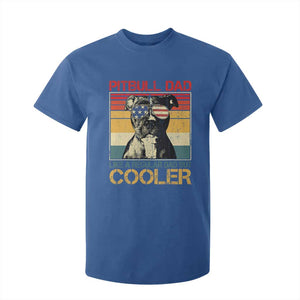 Vintage Pitbull Dad T Shirt For Kid Like A Regular Dad But Cooler TS10 Royal Blue Print Your Wear