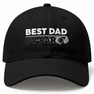Golf Dad Baseball Cap Best Dad By Par Golfing Golfer Funny Fathers Day Gifts TS10 Print Your Wear