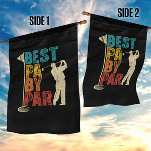 Golf Gifts for Dad Garden Flag Retro Best Pa By Par Fathers Day TS10 Print Your Wear