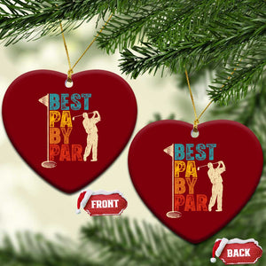 Golf Gifts for Dad Ceramic Ornament Retro Best Pa By Par Fathers Day TS10 Print Your Wear