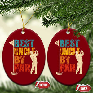 Golf Gifts for Uncle Ceramic Ornament Golf Fathers Day Golfer Uncle Gift TS10 Print Your Wear