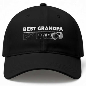 Golf Grandpa Baseball Cap Best Grandpa By Par Golfing Golfer Funny Fathers Day Gifts TS10 Print Your Wear